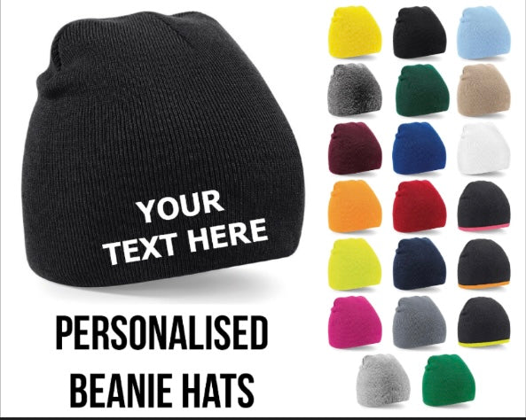 Custom Vinyl Beanies